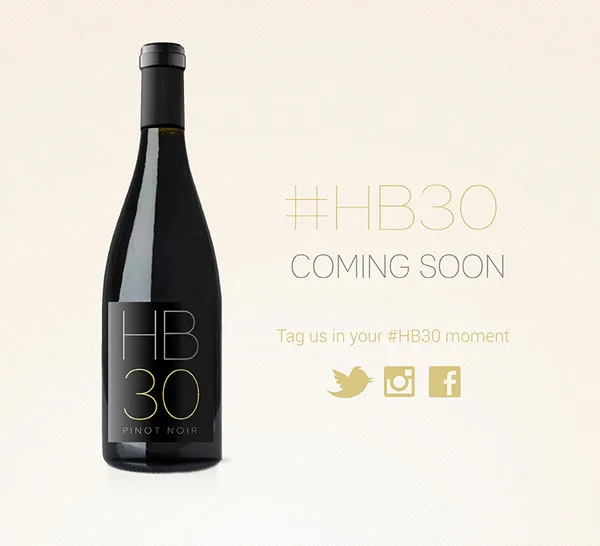 HartmanBaldwin 30 Year Celebration Wine Bottle - Hartman Baldwin HartmanBaldwin 30 year celebration wine bottle.