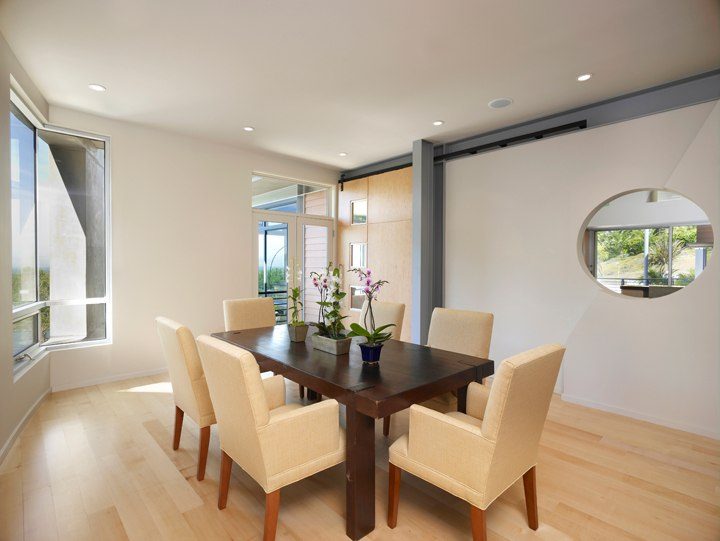 Dining Room Door Closed