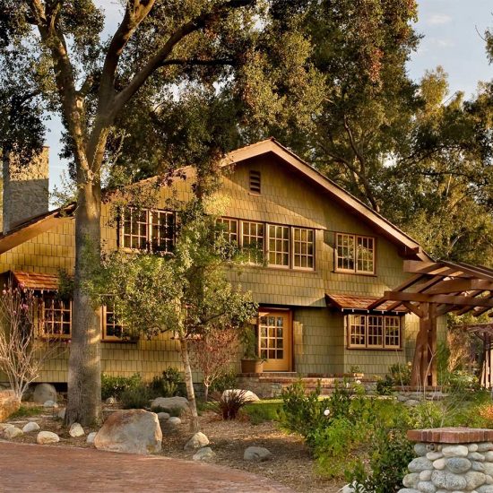 Historic Home Restoration Greene & Greene Style Architecture